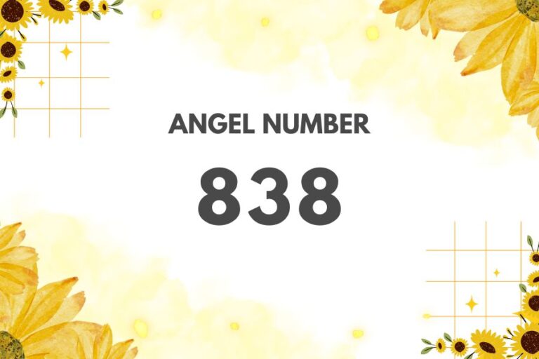 Meaning of Angel Number 838 Explained by Joanne