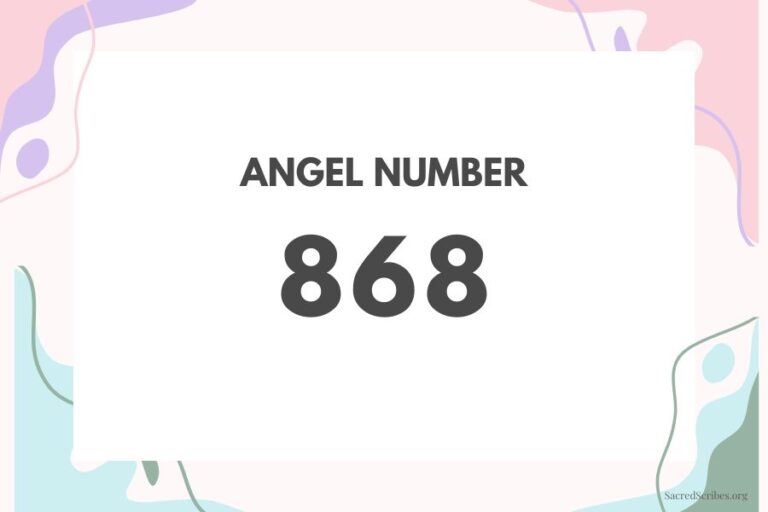 Meaning of Angel Number 868 Explained by Joanne